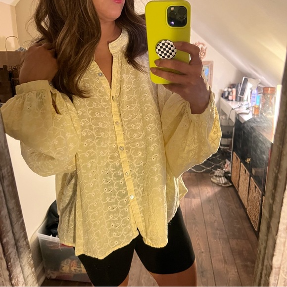 Free people eyelet blouse - Picture 7 of 13